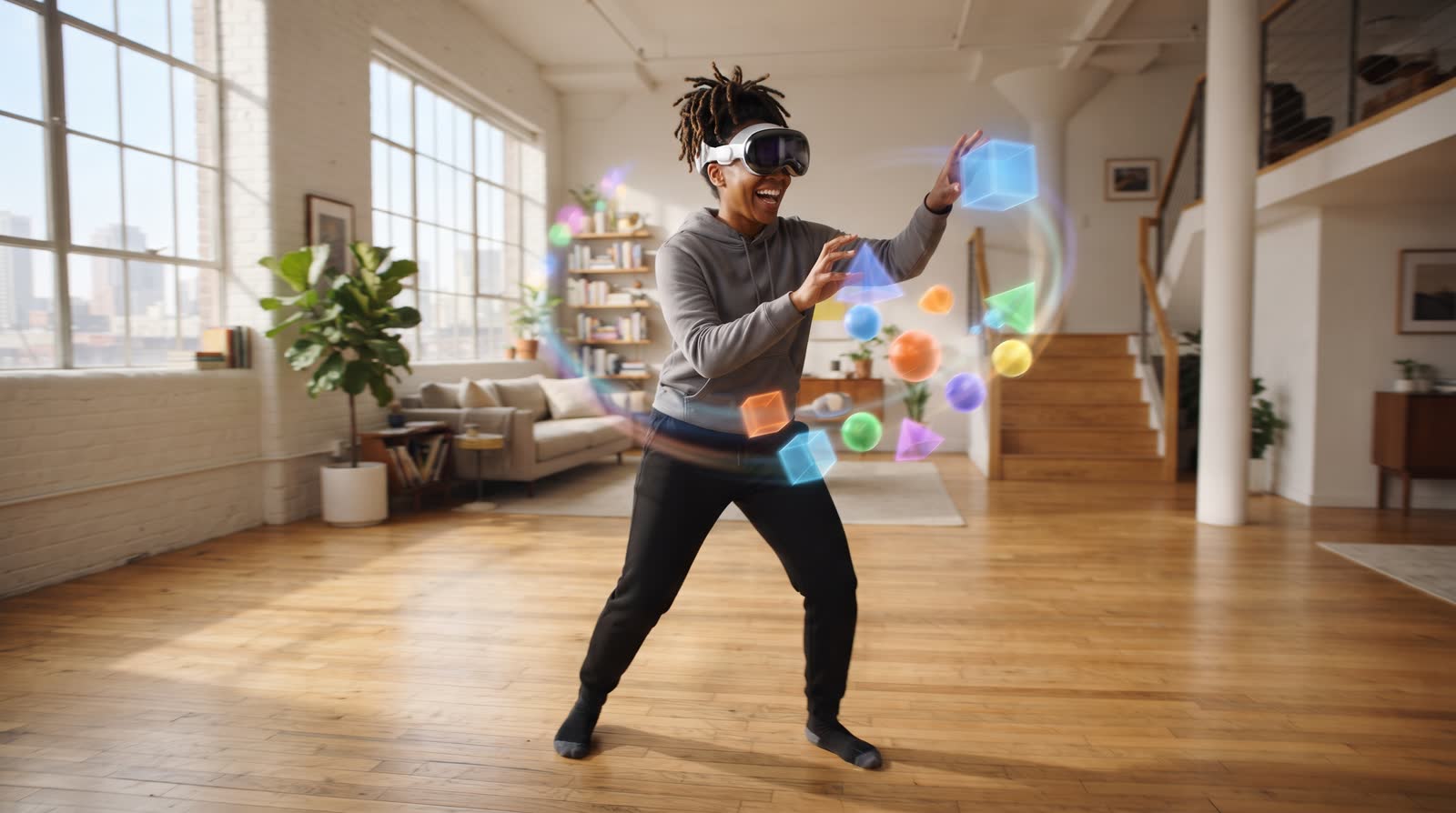 Playing an immersive game